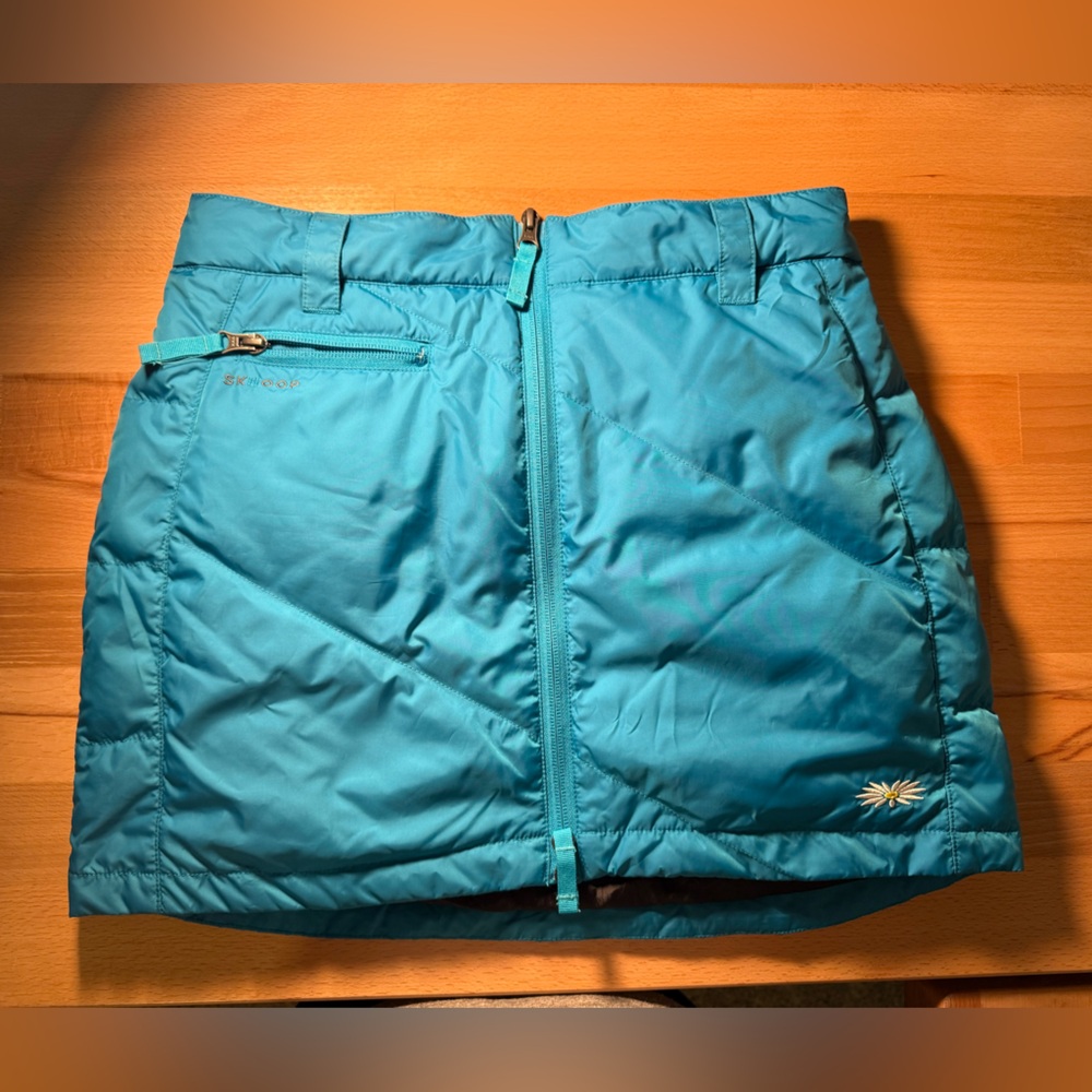 Skhoop skirt, down fill, mini, size S
